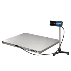 Весы платформенные с печатью этикеток МАССА-К 4D-PM.S-12/10-500-A (МК10831)